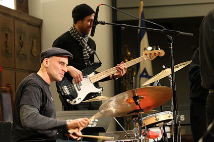 Rich and Yoshie at the Haiti Benefit Concert