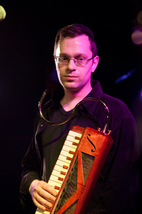 Binyomin at the Knitting Factory